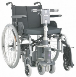 motorisation pour fauteuil roulant manuel