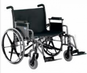 Fauteuil roulant manuel grandes tailles