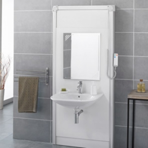 Lavabo réglable en hauteur