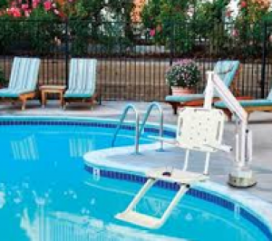 Lève-personne pour piscine fixe