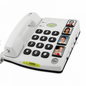 Téléphone à grosses touches avec photos mémo