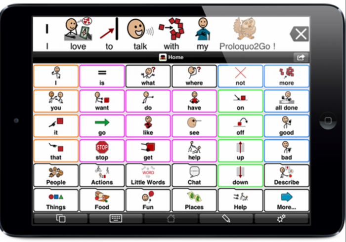 Logiciel de communication par pictogrammes