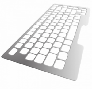 Guide-doigt pour clavier d'ordinateur