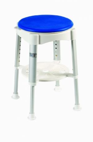 Tabouret de bain/ douche avec assise circulaire