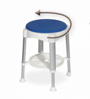 Tabouret de bain/ douche avec assise circulaire