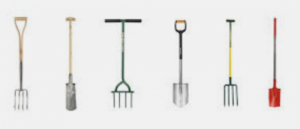 outils de jardinage à long manche