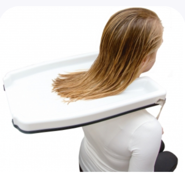 Bassin rigide laver cheveux