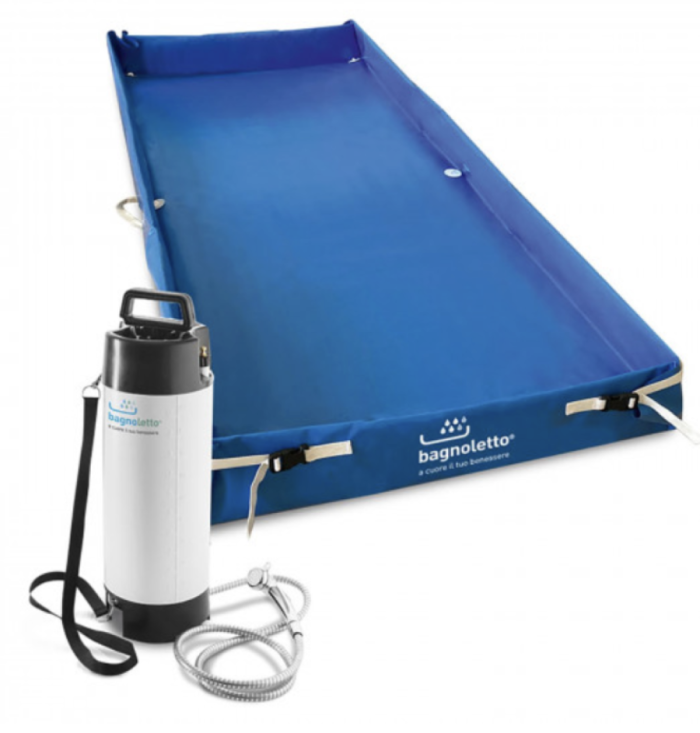 Baignoire mobile pour lit