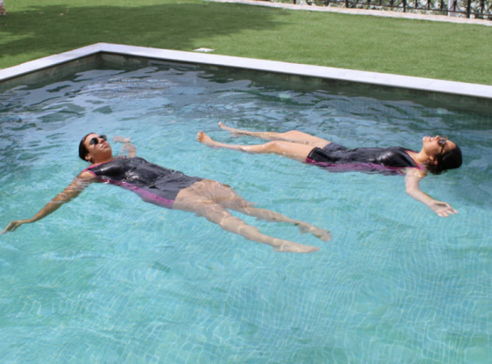 Maillot de bain flottant