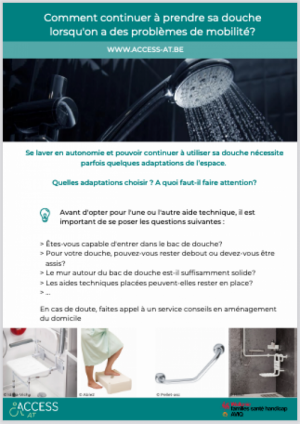 Prendre sa douche en sécurité