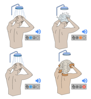 Kit d'accompagnement pour la douche