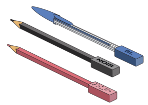 Embout étiquette indicateur de couleur